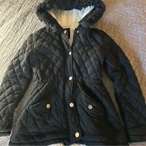 Me Jane Diamond Quilted Anorak Jacket.